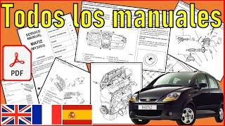 All the service and user manuals - Chevrolet Matiz / Spark - Pontiac G2