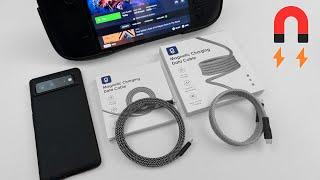 Magtame Magnetic Cables - USB C &  Lightning