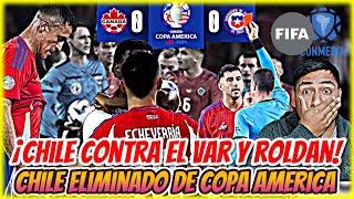 VERGONZOSO!LA CONMEBOL ELIMINA A CHILE DE COPA AMERICAROBO A SILBATO ARMADOLA ROJA ESTALLA