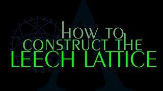 How to construct the Leech lattice