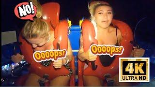 Unbelievable Slingshot Ride – Girl's Shocked Reaction Caught on Camera! #slingshotchallenge