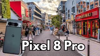 Pixel 8 Pro 4K 60fps Video Test - Harajuku, Tokyo, Japan