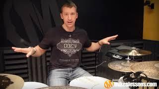 DRUM LESSON: Linear Triplet Fill by Mike Johnston