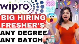 Job Vacancy 2024 | Wipro Recruitment 2024 | Jobs For Freshers 2024 | Wipro Off-Campus