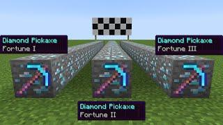 fortune pickaxe I vs II vs III