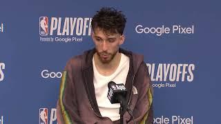 Chet Holmgren PostGame Interview | Dallas Mavericks vs Oklahoma City Thunder