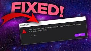 How To Fix Error Code 25 :: 56 In After Effects