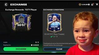 96-97 Exchange Funny Pack Opening Fc Mobile!
