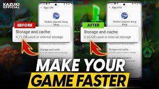 CHANGE THESE MLBB SETTINGS TO MAKE YOUR GAME FASTER