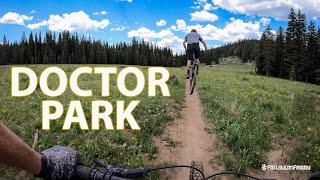 Riding Doctor Park in Crested Butte, Colorado