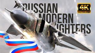 War Thunder [4K60FPS] - SIMULATOR BATTLES - СИМУЛЯТОРНЫЕ БИТВЫ - RUSSIAN MODERN FIGHTERS!!!