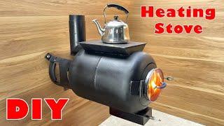 How to make a 3 in 1 heating stove for winter 2025! very economical without electricity