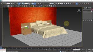 Modern Double Bed Design | 3Ds Max | Hindi Tutorial