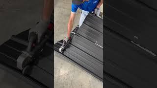 Cutting Metal Roof Panels with Ease Using Wachtel Panel Cutter