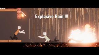 Explosive Rain In People Playground