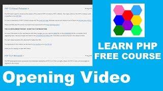 Learn PHP | Opening Introduction