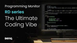 Best Monitor for Programming | BenQ RD Series