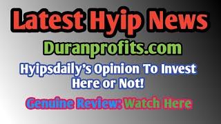 Latest Hyip site, Scam alert, Latest Hyip site scam warning - Hyips daily