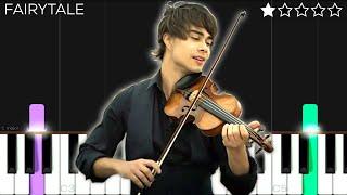 Alexander Rybak - Fairytale | EASY Piano Tutorial