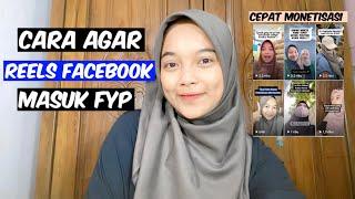 Cara Agar Video Reels Facebook Masuk FYP | Monetisasi Facebook Profesional