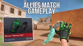 STANDOFF 2 | Full Allies Match Gameplay!. I GET GLOVES ONLY 0.30 