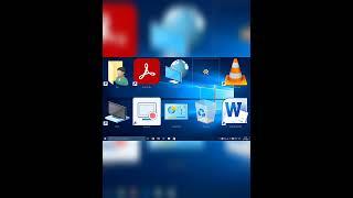 How to change desktop icon size in windows 10 || computer desktop icon size ko control kaise kare