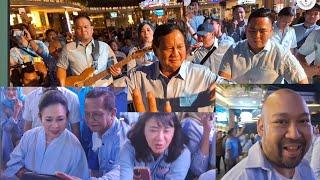 RiuhKedatangan Prabowo-Titiek Suharto dan Didiet Kejutkan Rabu Biru