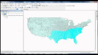 Altering Shapefile Structure Selecting and Deleting Features