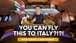 Maximizing Credit Card Points for Flights to Italy