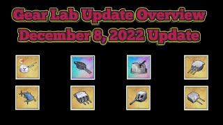 Gear Labs Update Overview (December 8, 2022 Edition) | Azur Lane