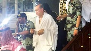 Cumhurbaşkanımız Erdoğan'ın Kâbe içine (Mekke'de) ve Hz.Muhammed'inﷺ kabrine (Medine'de) girdiği an