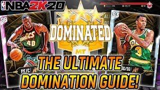 NBA 2K20 MYTEAM - HOW TO BEAT DOMINATION! HOW TO BEAT ALL-TIME DOMINATION! THE ULTIMATE GUIDE!