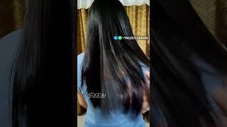 Saanjh Beauty Salon and Academy Indore, please like share & Subscribe, Hair Rebonding Kera Protein