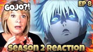 GOJO IS MAD | Mom Reacts To Jujutsu Kaisen Season 2 Episode 8