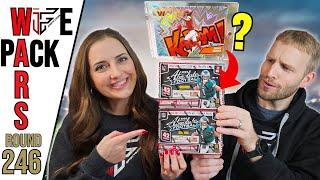 NEW PRODUCT!2024 Absolute Football MEGA BOXES! (Guaranteed Hit!) | Wife Pack Wars - Round 246