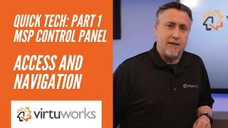 Quick Tech: MSP Control Panel Pt. 1