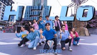 [KPOP IN PUBLIC] Treasure (트레저) - “HELLO” | Dance Cover + Karaoke Challenge by Bias Dance Australia