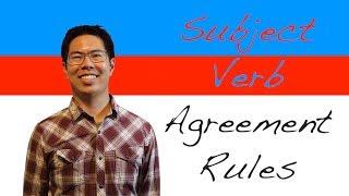 Subject Verb Agreement Rules (and Tricky Scenarios) - English Grammar Lesson