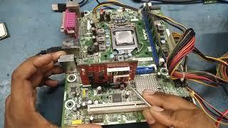 Use of Diagnostic Cardहिंदी Debug Card Error Code, Desktop Motherboard Repair With Diagnostic card