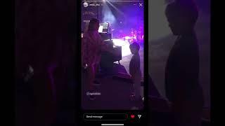 @mica_chu instagram story Alexa and Ocean PenaVega Dancing backstage at Big Time Rush