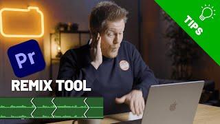 Met de REMIX TOOL maak je jouw MUZIEK passend bij jouw VIDEO - Adobe Premiere Pro Tutorial