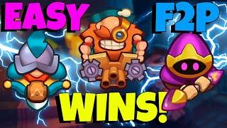 The BEST F2P DECKS For ALL ARENAS! (2022) - My Top 3 - Rush Royale