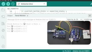 SPI Dice Roll using Arduino | #arduino #arduinoproject #esp32