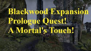 ESO Blackwood Expansion Prologue Quest! A Mortal's Touch! Where to Go?