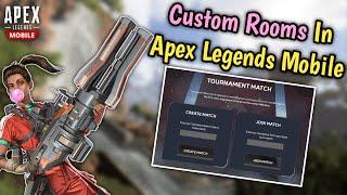 HOW TO MAKE CUSTOM ROOMS IN APEX LEGENDS MOBILE (Soft Launch) | PurpleYT