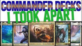 Commander Decks I Took Apart For Unexpected Reasons | A Cautionary Tale