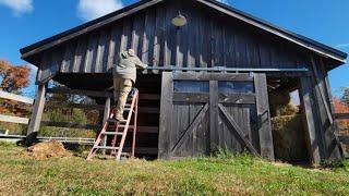 Fixing The Sliding Barn Door in The HOP Goat Barn