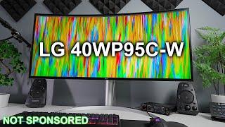 LG 40WP95C-W ULTRAWIDE Monitor Review - A PHOTO/VIDEO EDITOR REVIEW