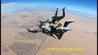 Skydiving In Dubai - AFF Jumps - Skydive Dubai Desert Zone - Becoming Licensed Solo Skydiver - 2023