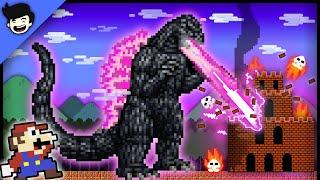 Mario Vs. GODZILLA!! [Cartoon Animation]